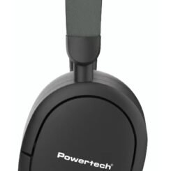 Alternative view of POWERTECH headphones PT-1462, ενσύρματα & ασύρματα, ANC & ENC, 40mm, 300mAh, μαύρα