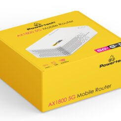 Alternative view of POWERTECH 5G mobile router PT-1511, WiFi 6, AX1800 dual band, 4000mAh