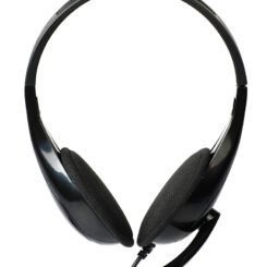 Alternative view of POWERTECH Headphones με μικρόφωνο PT-734 105dB, 40mm, 3.5mm, 1.8m, μαύρο