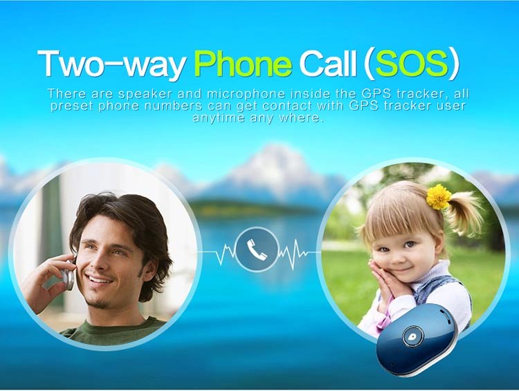 Mini GPS Eντοπισμού Θέσης Q60, 400mAh, Αδιάβροχο, Black