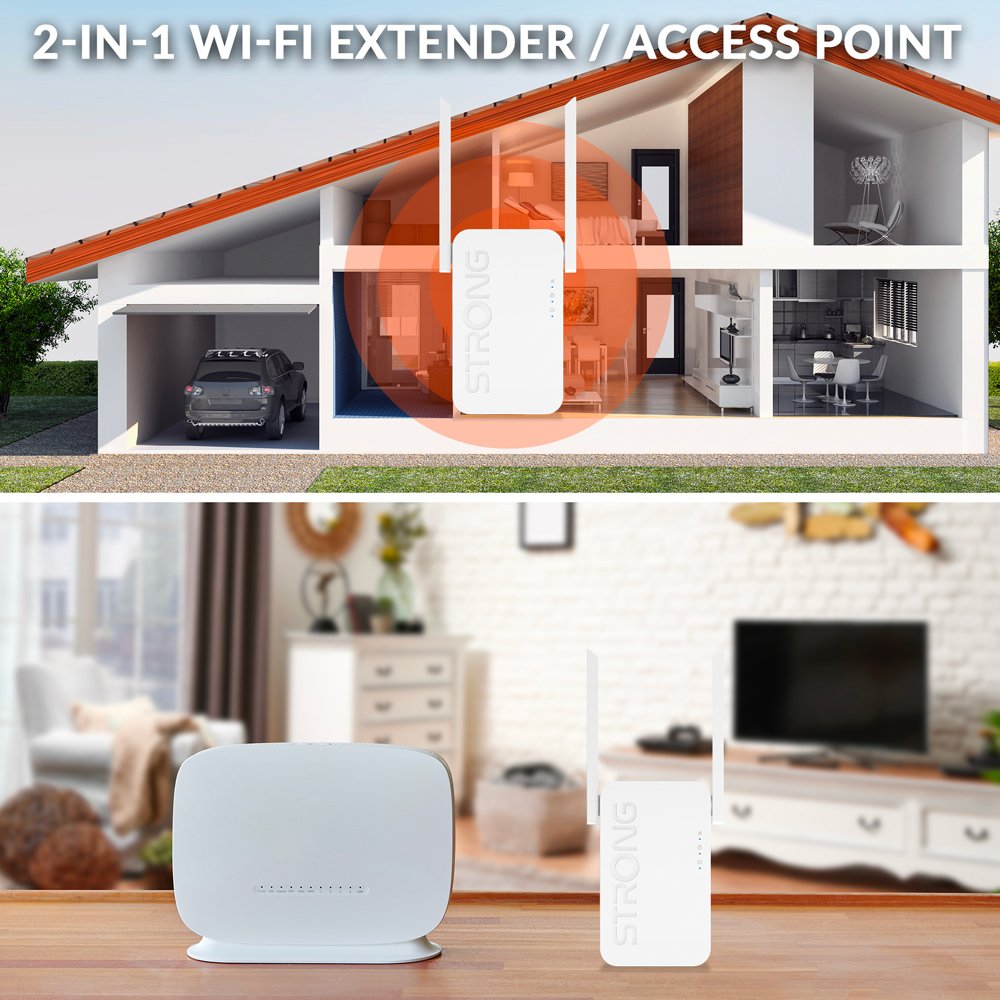 STRONG WiFi Extender REPEATERAX1800, WiFi 6, 1800Mbps - Image 4