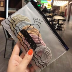 Alternative view of ROXXANI λαστιχάκια μαλλιών HUH-0001, διάφορα χρώματα, 100τμχ