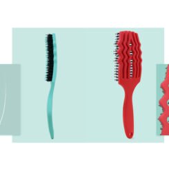 MASTER LEE βούρτσα μαλλιών RXN-0018, 7x24.5cm, κόκκινη