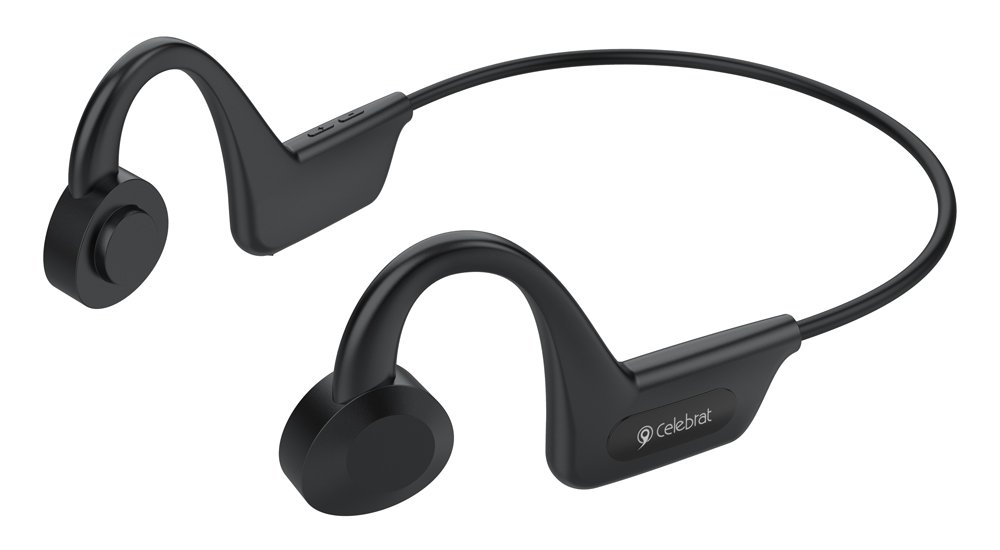 CELEBRAT open earphones SE3, Bluetooth, 180mAh, Φ16mm, μαύρα - Image 3