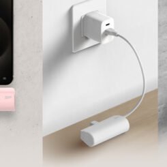 Alternative view of SILICON POWER power bank QD50, USB-C, 5000mAh, 20W PD, λευκό