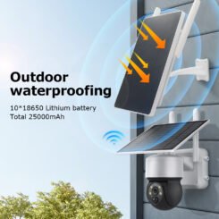 SECTEC ηλιακό router ST-SR09, 4G LTE, 150Mbps, 15000mAh, IP66