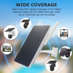 Alternative view of SECTEC ηλιακό router ST-SR09, 4G LTE, 150Mbps, 15000mAh, IP66