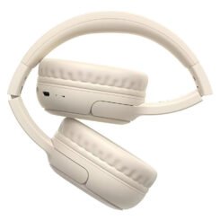 Alternative view of USAMS headphones YG23, ασύρματα & ενσύρματα, Φ40mm, 300mAh, μπεζ