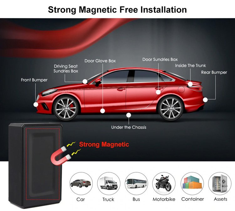 COBAN GPS Tracker Οχημάτων TK108B, GPS & GSM/GPRS, IP67, 10000mAh - Image 2