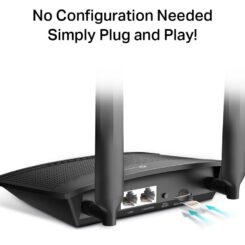 TP-LINK Wireless N Router TL-MR100, 4G LTE, Wi-Fi 300Mbps, Ver. 1.2