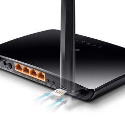 TP-LINK Wireless N Router TL-MR6400, 4G LTE, Wi-Fi 300Mbps, Ver. 4.0