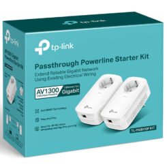 Alternative view of TP-LINK Passthrough Powerline Starter Kit TL-PA8010P, AV1300, Ver: 3.0
