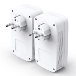 Alternative view of TP-LINK powerline TL-PA8030P kit passthrough, AV1300 3x Gigabit, Ver 3.0