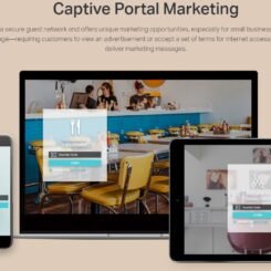 Alternative view of TP-LINK Wi-Fi access point TL-WA1201, Dual Band, Gigabit, PoE, λευκό