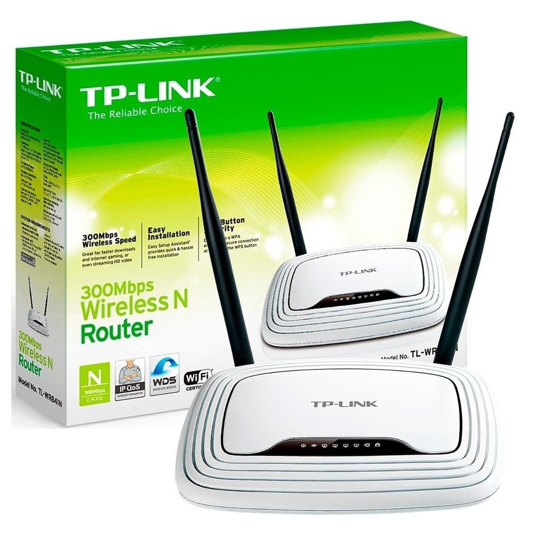 TP-LINK Ασύρματο N Router TL-WR841N, 300Mbps, Ver. 1.0 - Image 2