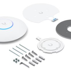 Alternative view of UBIQUITI Access Point UniFi U6+, WiFi 6, 3000Mbps, Dual band, PoE