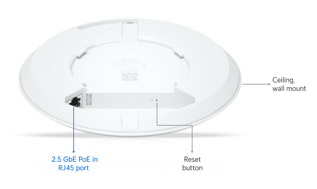 UBIQUITI Access Point UniFi U7 Lite, WiFi 7, Dual band, PoE - Image 4