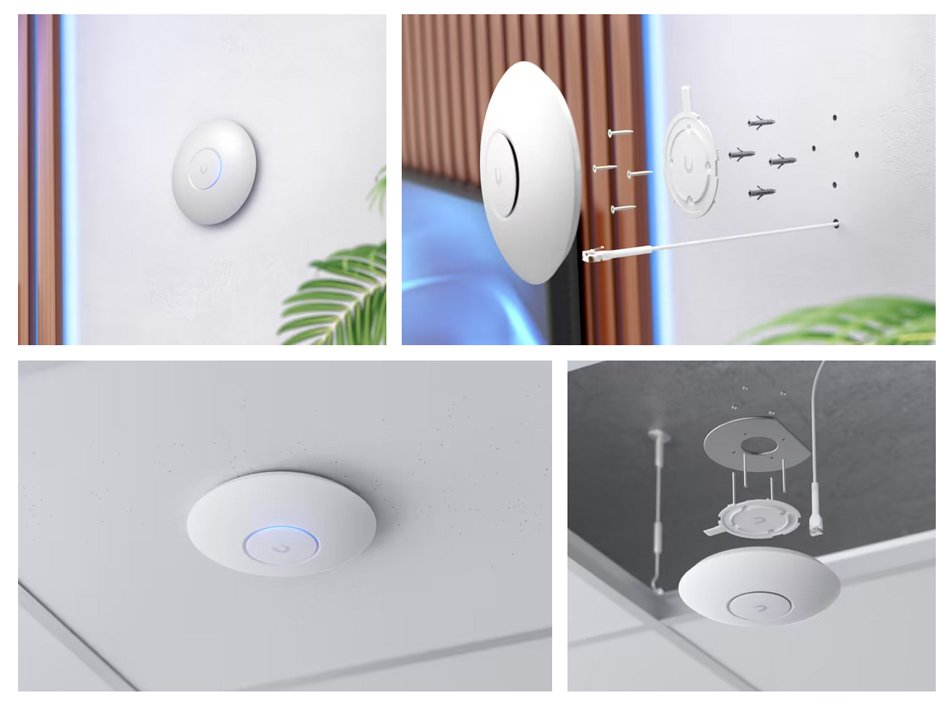 UBIQUITI Access Point UniFi U7 Lite, WiFi 7, Dual band, PoE