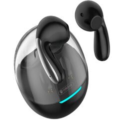 Alternative view of CELEBRAT earphones με θήκη φόρτισης W51, True Wireless, Φ13mm, μαύρα