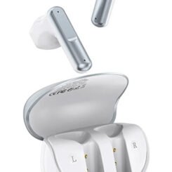 Alternative view of CELEBRAT earphones με θήκη φόρτισης W61, True Wireless, 13mm, 25/200mAh, λευκά