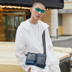 Alternative view of SUPER FIVE τσάντα ώμου XB00118-BL, μπλε