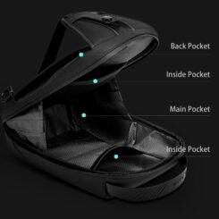 Alternative view of ARCTIC HUNTER τσάντα Crossbody XB00121, 5.5L, μαύρη