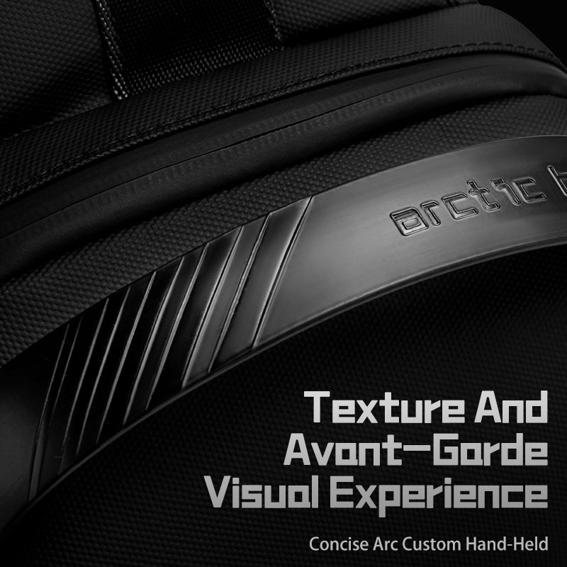 ARCTIC HUNTER τσάντα Crossbody XB00121, 5.5L, μαύρη - Image 3