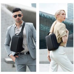 Alternative view of ARCTIC HUNTER τσάντα Crossbody XB00541, με θήκη tablet, 4L, μαύρη