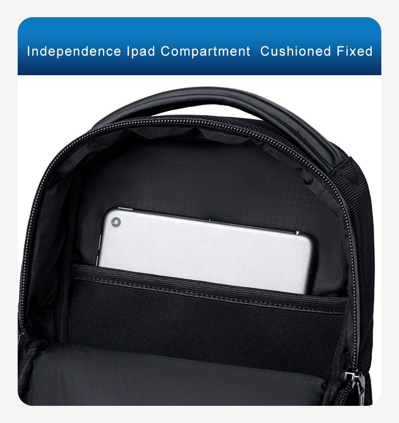 ARCTIC HUNTER τσάντα Crossbody XB00678, 5.8L, μαύρη - Image 4