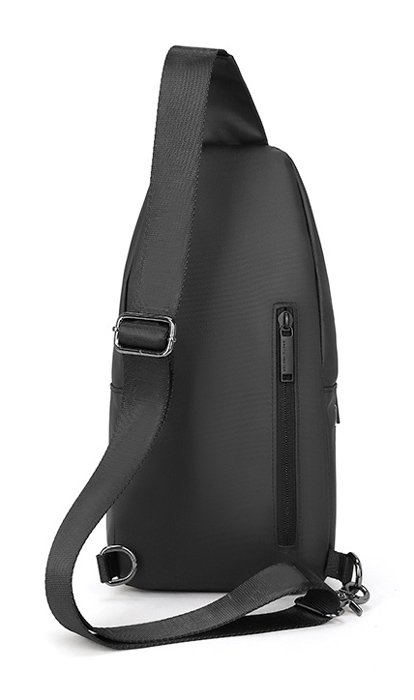 ARCTIC HUNTER τσάντα Crossbody XB13005, 4L, μαύρη - Image 3