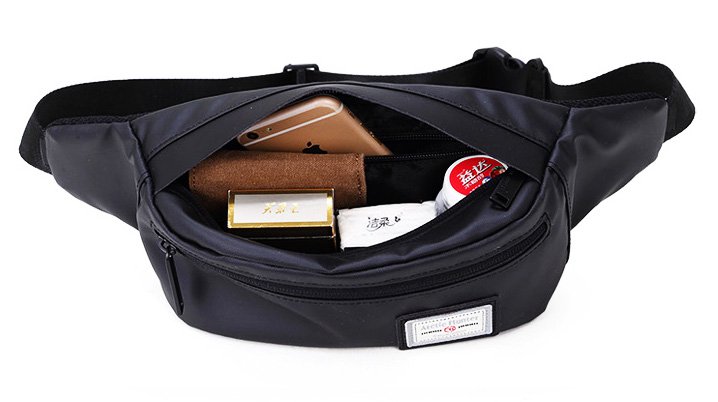 ARCTIC HUNTER τσάντα μέσης YB14001, 13L, μαύρη - Image 3