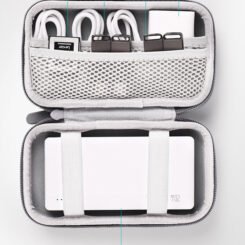 USAMS θήκη οργάνωσης αξεσουάρ US-ZB263, 18.1x10.2x5.3cm, γκρι
