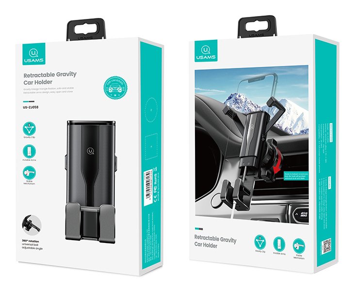 USAMS βάση smartphone για αυτοκίνητο US-ZJ058, μαύρη - Image 9